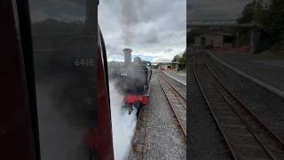 GWR Pannier Tank locomotive at Abergwili Junction 🚂🏴󠁧󠁢󠁷󠁬󠁳󠁿 steam train locomotive [upl. by Aetnahs88]