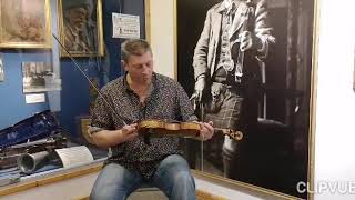 Paul Anderson plays James Scott Skinners fiddle in Banchory museum [upl. by Hiroko124]