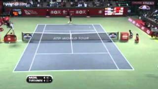 Nadal Wins Monfils Upsets Roddick In Tokyo Friday Highlights [upl. by Cyrus585]