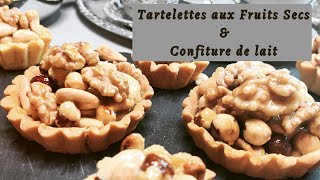 Tartelettes aux fruits secs amp confiture de lait [upl. by Fulbright]