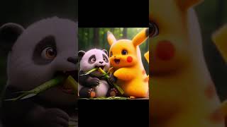 Pikachu vs panda [upl. by Naoma]