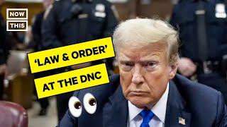 Donald Trump Law amp Order Montage Played at DNC [upl. by Ylecic]