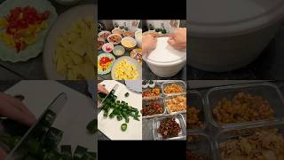 meal prep for a weekmealprep mealprepping mealprephacks [upl. by Nodnil232]