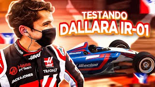 PIETRO FITTIPALDI TESTA O DALLARA IR01 NO IRACING [upl. by Drofla800]