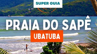 Praia do Sapê Ubatuba  O que fazer e Dicas incríveis dessa linda praia em Ubatuba SP [upl. by Eannaj]