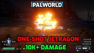 Palworld One Shot Jetragon Build [upl. by Kapoor847]