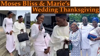 MOSES BLISS amp MARIE’s Marriage Thanksgiving [upl. by Cela869]