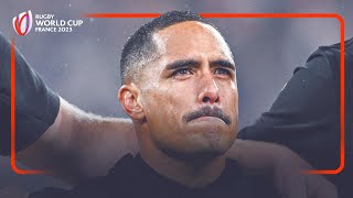 New Zealand bring the passion with Rugby World Cup 2023 final anthem [upl. by Durstin]