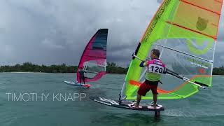 Miami Windsurf Foiling through a storm Windsurfing legends [upl. by Anirbac131]