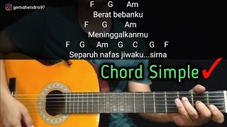 Chord JANUARI  Glenn Fredly  Kunci Gitar Mudah [upl. by Kane556]