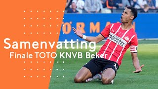 WAT EEN FINALE 🏆  Highlights PSVAjax  Finale TOTO KNVB Beker [upl. by Aztilem727]