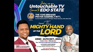 BENIN CITY PROPHETIC CRUSADE WITH PROPHET ERNEST EO UNTOUCHABLE DAY 2 [upl. by Grenier964]