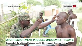 Bunyoro UPDF Recruitment Process July 2024 Underway  TEAM 5 [upl. by Ayyn407]