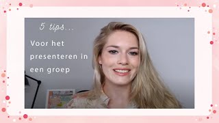 5 TIPS voor het presenteren in een groep  Blijven Leren [upl. by Ardnalahs663]