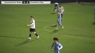 Hednesford Town v coventry City  Birmingham Senior Cup QF [upl. by Athelstan]