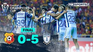 ¡La noche de Rondón y Pachuca Golea  Herediano 0  5 Pachuca  Concacaf Champions Cup [upl. by Schram]