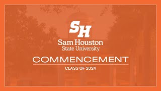 SHSU Fall 2024 Commencement  1214 at 200PM [upl. by Estevan578]