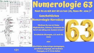 Numerologie 63 [upl. by Heloise]