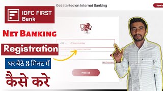 Idfc First Bank Net Banking Kaise Chalu Kare  idfc first bank net banking registration 2024 [upl. by Crane48]