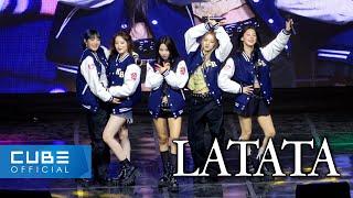 여자아이들GIDLE  LATATA  KYUNG HEE UNIVERSITY [upl. by Adnilrev]