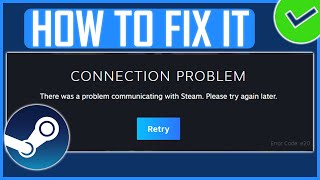 STEAM ERROR CODE E20 FIX NEW  How To Fix Steam Connection Problem [upl. by Livingstone]