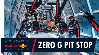 Taking an F1 Pit Stop to a whole new level  Aston Martin Red Bull Racings Zero Gravity Pit Stop [upl. by Perceval]