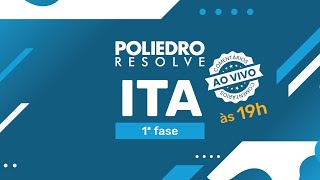 AO VIVO  ITA 2020  1ª fase  Poliedro Resolve [upl. by Kimber545]