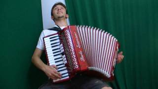 Mozart Turkish March Accordion Stop Motion [upl. by Dranoc]