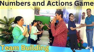 Numbers and Actions Game  Team Building Game  Ice Breaker Game  EaseConnect [upl. by Vijnas]