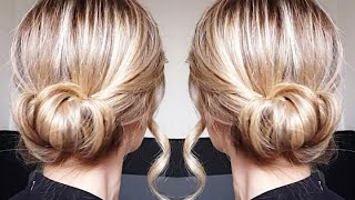 Chignon Chic Facile  Astuce avec une tresse  AngeliaHair [upl. by Rech356]