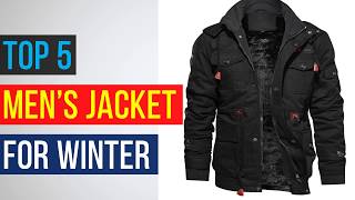 Top 5 Mens Jacket  Winter Jacket for Men [upl. by Florance]