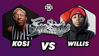 KOSI VS WILLIS  HIP HOP SEMI FINALS  FREESTYLE SESSION 2022 [upl. by Naid]