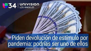 Algunas personas deberán devolver el dinero de cheques de estímulo por la pandemia ¿quiénes son [upl. by Hospers]