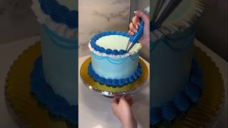 Blue Retro Vintage Cake 💙 [upl. by Shamrao]