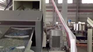 HDPE plastic recycling machine [upl. by Darrin]