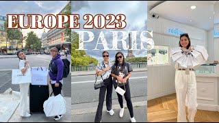 EUROPE 2023 PARIS DAY 3amp4 SHOPPING IN POLENE amp FLEURON  BEST SPOT FOR EIFFEL PHOTO  AUGUST 2023 [upl. by Anaitsirhc]