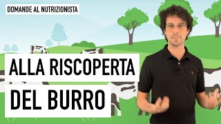 Alla riscoperta del burro [upl. by Auqeenwahs]