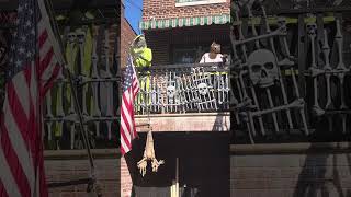 Dyker Heights Houses Decorated For Halloween [upl. by Hannad]