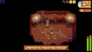 Skull Cavern Invasion quest is easy with Staircases  Stardew Valley 16 [upl. by Bilbe]