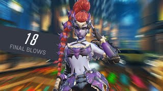 0 Deaths  Overwatch 2 Widowmaker Gameplay [upl. by Aney]