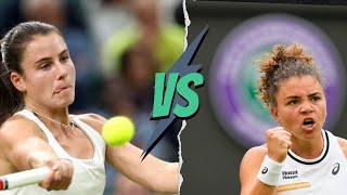 Jasmine Paolini vs Emma Navarro Wimbledon QuarterFinal Preview amp Prediction [upl. by Haikan]