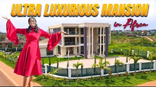 Inside the Most UltraLuxurious MEGA MANSION In Africa  House Tour  Interior Design RealEstate [upl. by Phemia]