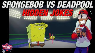 Spongebob vs Deadpool Hidden Jokes  Cartoon Beatbox Battles [upl. by Lichtenfeld]