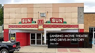 Lansing movie theatre and drivein history 19301959 [upl. by Adlemi748]