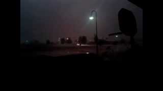 HD Original Tornado in Yarrawonga Victoria Australie with excited father march 21th 2013 [upl. by Haerle237]