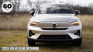 2024 Volvo XC40 Recharge Review  The Range Surprised Me [upl. by Ellennod636]