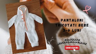 Pantaloni Tricotati Bebe 36 Luni [upl. by Gristede539]