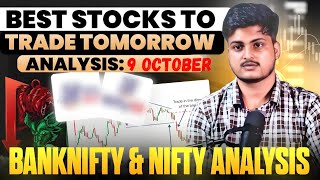 Swing Stocks to Buy Tomorrow  Nifty amp Banknifty Detail Analysis  MORE CRASH   8 OCTOBER 2024 [upl. by Buonomo]