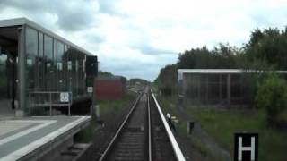 Führerstandsmitfahrt SBahn Berlin Lichterfelde Ost  Teltow Stadt [upl. by Eachern]