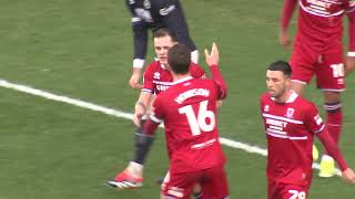 Millwall v Middlesbrough highlights [upl. by Eyatnod]